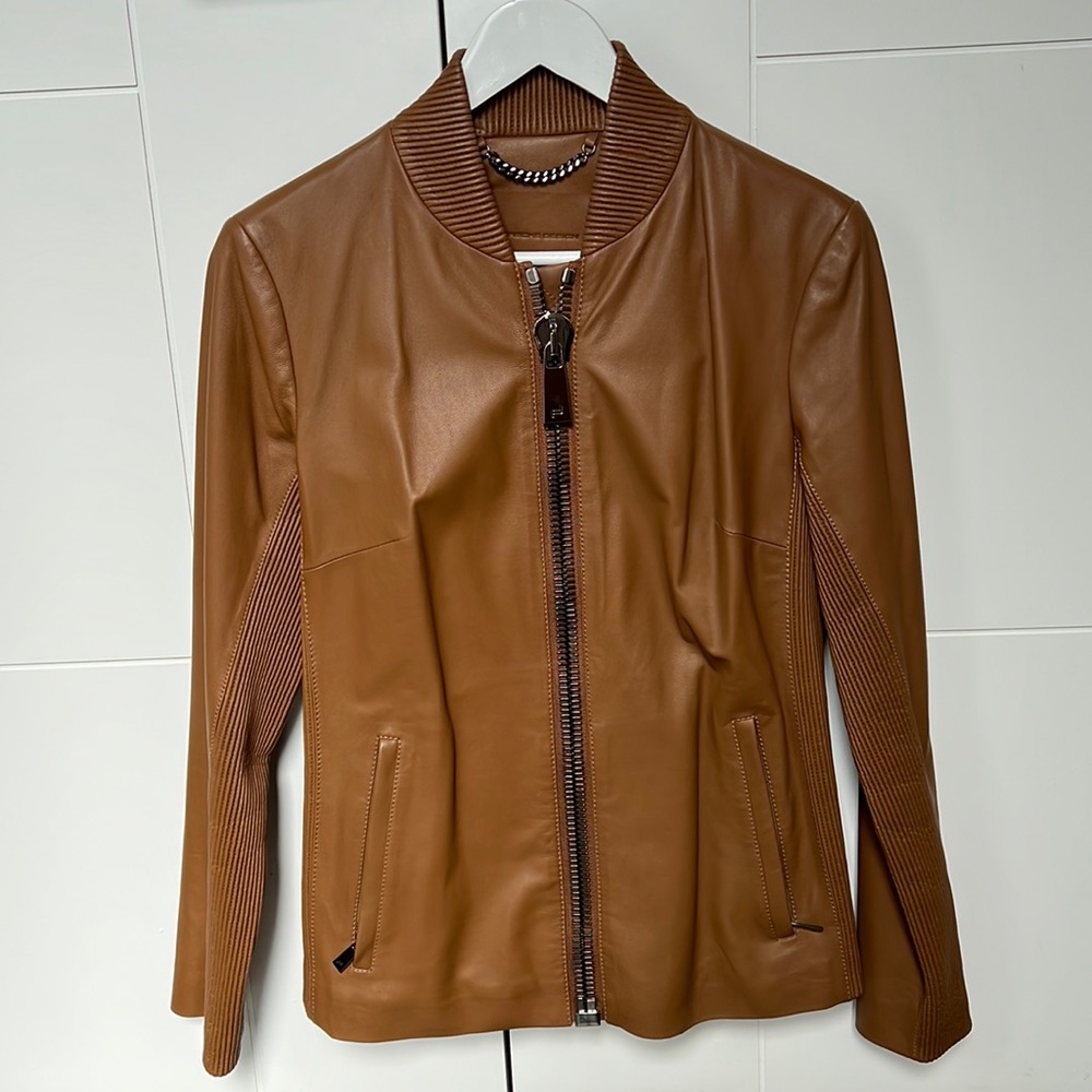 PORSCHE Design leather jacket! BNWOT